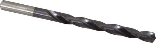 Chicago-Latrobe - Letter K 135° High Speed Steel Jobber Drill - TiAlN Finish, Right Hand Cut, Spiral Flute, Straight Shank, 4-1/4" OAL, Split Point - Apex Tool & Supply