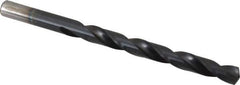 Chicago-Latrobe - Letter P 135° High Speed Steel Jobber Drill - TiAlN Finish, Right Hand Cut, Spiral Flute, Straight Shank, 4-5/8" OAL, Split Point - Apex Tool & Supply