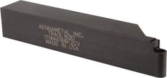 Kennametal - TRAO, Left Hand Cut, 1" Shank Height x 1" Shank Width, Neutral Rake Indexable Turning Toolholder - 6" OAL, RC..35 Insert Compatibility, Series K-Lock - Apex Tool & Supply