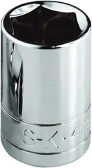 SK - 1-5/16", 1/2" Drive, Standard Hand Socket - 6 Points, Steel, Chrome Finish - Apex Tool & Supply
