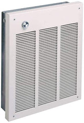 Marley - 240, 208 Volt, 2,000, 1,500 Watt, 8.3, 7.2 Amps, 100 CFM, 6,826/5,120 BTU, Fan Forced Wall Heater - 15-3/4 Wide x 1-3/8 Deep x 19-1/8 High - Apex Tool & Supply