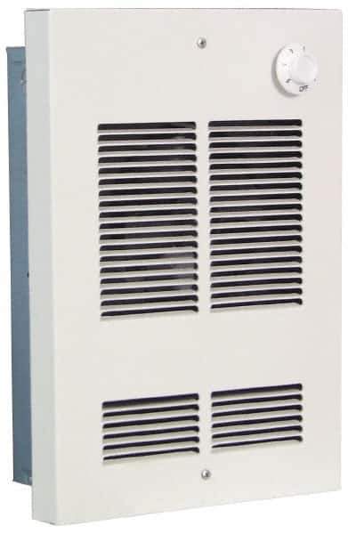 Marley - 240 Volt, 2,000, 1,500 Watt, 50 CFM, Shallow Recess Wall Heater - 9-1/4 Wide x 2-1/2 Deep x 12-1/2 High - Apex Tool & Supply