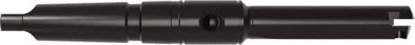Allied Machine and Engineering - Series H, 4 to 8-1/2" Diam, 6MT Taper Shank, Straight Flute Spade Drill - 15" Max Depth, 19-3/16" Body Length, 25-7/8" OAL, Standard Length, Through Coolant - Apex Tool & Supply