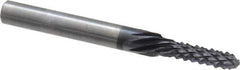 Onsrud - 3/16" Diam, 5/8" LOC, Drill Point End, Solid Carbide Diamond Pattern Router Bit - Right Hand Cut, 2" OAL, 1/4" Shank Diam, Use on Composites - Apex Tool & Supply