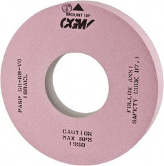 Camel Grinding Wheels - 16" Diam x 8" Hole x 1-1/2" Wide Centerless & Cylindrical Grinding Wheel - 60 Grit, Aluminum Oxide, Type 1, Vitrified Bond, No Recess - Apex Tool & Supply