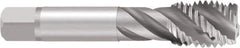 Emuge - #6-40 UNF 3 Flute 2B Bottoming Spiral Flute Tap - Cobalt, Bright Finish, 2" OAL, Right Hand Flute, Right Hand Thread, Series Enorm - Exact Industrial Supply