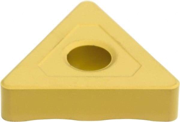 Sumitomo - TNMM434 EHG Grade AC820P Carbide Turning Insert - Al2O3 Finish, 60° Triangle, 1/2" Inscr Circle, 3/16" Thick, 1/16" Corner Radius - Apex Tool & Supply