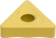 Sumitomo - TNMM434 EHG Grade AC820P Carbide Turning Insert - Al2O3 Finish, 60° Triangle, 1/2" Inscr Circle, 3/16" Thick, 1/16" Corner Radius - Apex Tool & Supply