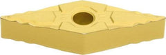 Sumitomo - VNMG332 ELU Grade AC820P Carbide Turning Insert - Al2O3 Finish, 35° Diamond, 3/8" Inscr Circle, 3/16" Thick, 1/32" Corner Radius - Apex Tool & Supply