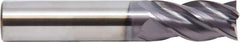 M.A. Ford - 14mm, 26mm LOC, 14mm Shank Diam, 83mm OAL, 4 Flute, Solid Carbide Square End Mill - Single End, ALtima Finish, Spiral Flute, 35/38° Helix, Centercutting, Right Hand Cut, Right Hand Flute - Apex Tool & Supply