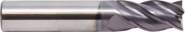 M.A. Ford - 1", 4 Flute, Solid Carbide, 0.015" Corner Radius End Mill - 4" OAL, 1" LOC - Apex Tool & Supply