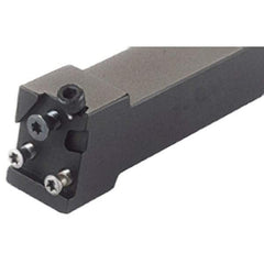 Iscar - MAHP, External, Right Hand, Indexable Grooving Tool Holder - 25mm Shank Height, 25mm Shank Width, 5-1/2" OAL - Apex Tool & Supply