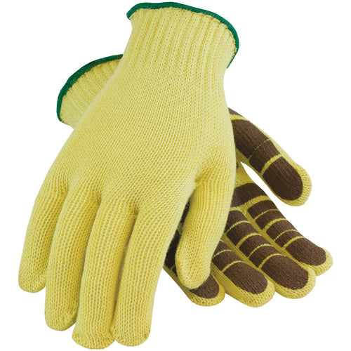 ‎08-K300PS/M Gloves w/Kevlar Brand - 100% Kevlar - 7 Gauge - M. Wgt - ANSI2 - Dots 1 Side - Exact Industrial Supply