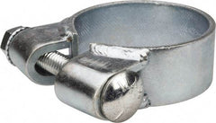 Made in USA - 2.42" ID, Steel Zinc Plated BCE Band Style Clamp - 0.12" Thick, 2-1/4" Hose - Apex Tool & Supply