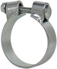 Made in USA - 2.92" ID, Steel Zinc Plated BCE Band Style Clamp - 0.12" Thick, 2-3/4" Hose - Apex Tool & Supply