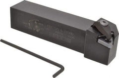 Seco - External Thread, Left Hand Cut, 1-1/4" Shank Width x 1-1/4" Shank Height Indexable Threading Toolholder - 6" OAL, 22EL Insert Compatibility, CE Toolholder, Series Snap Tap - Apex Tool & Supply