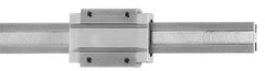 Igus - 1,000mm OAL x 15mm Overall Width x Self Lubricated Linear Guide Systems - 40mm Between Holes - Apex Tool & Supply