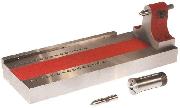 Suburban Tool - Base Plate and Tailstock Assembly - Compatible with Master Grind Index Fixture - Apex Tool & Supply