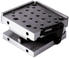 Suburban Tool - 6" Long x 18" Wide x 3-3/8" High, Precision Steel Sine Plate - Square to within 0.0004", 0.0002" Tolerance, 3/8-16 Hole - Apex Tool & Supply