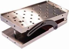 Suburban Tool - 12" Long x 6" Wide x 4-3/16" High, Compound Precision Steel Sine Plate - Square to within 0.0003", 0.0002 (C1), 0.0002 (C2)" Tolerance, 3/8-16 Hole - Apex Tool & Supply