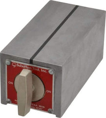 Suburban Tool - Standard Pole Rectangular Permanent Magnetic Block Chuck - 5-1/2" Long x 2-3/4" Wide x 2-1/2" High, Alnico - Apex Tool & Supply