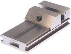 Suburban Tool - 3" Jaw Width, 5" Jaw Opening Capacity, 1-5/16" Jaw Height, Toolmaker's Vise - Flat Jaw, 0.0002" Parallelism, 0.0002" Squareness, 7-1/2" OAL x 3" OAW x 2-5/8" OAH - Apex Tool & Supply