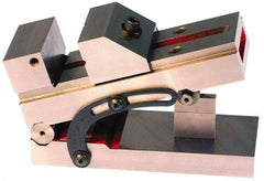 Suburban Tool - 6" Jaw Width x 1-11/16" Jaw Height, 8" Jaw Capacity, Steel, Sine Vise - 12" OAL x 6" Overall Width x 5-1/8" Overall Height, Square to within 0.0003", Parallel to within 0.0003" - Apex Tool & Supply