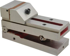 Suburban Tool - 3" Jaw Width x 1-5/16" Jaw Height, 4-3/4" Jaw Capacity, Steel, Sine Vise - 7-1/2" OAL x 3" Overall Width x 3-5/8" Overall Height, Square to within 0.0002", Parallel to within 0.0002" - Apex Tool & Supply