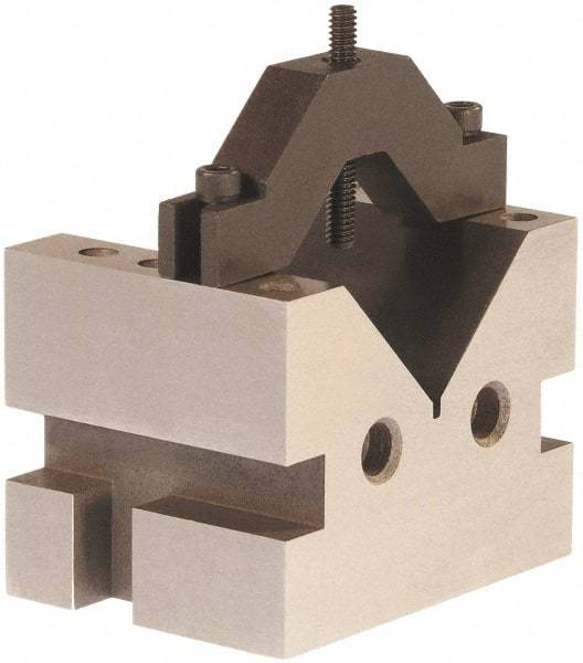 Suburban Tool - 1-5/8" Max Capacity, 90° Angle, Hardened Steel V-Block - 2-1/2" Long x 2-1/2" Wide x 2" High, Sold as Individual - Apex Tool & Supply