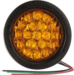 Federal Signal Emergency - 71 FPM, Grommet Mount Emergency Light Assembly - Amber - Apex Tool & Supply