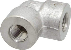 Value Collection - 1/4" Grade 304/304L Stainless Steel Pipe 90° Elbow - FNPT x FNPT End Connections, 3,000 psi - Apex Tool & Supply