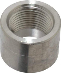 Merit Brass - 3/4" Grade 304/304L Stainless Steel Pipe Half Coupling - FNPT End Connections, 3,000 psi - Apex Tool & Supply