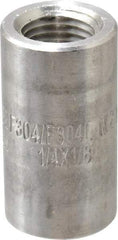 Merit Brass - 1/4 x 1/8" Grade 304/304L Stainless Steel Pipe Reducer Coupling - FNPT x FNPT End Connections, 3,000 psi - Apex Tool & Supply