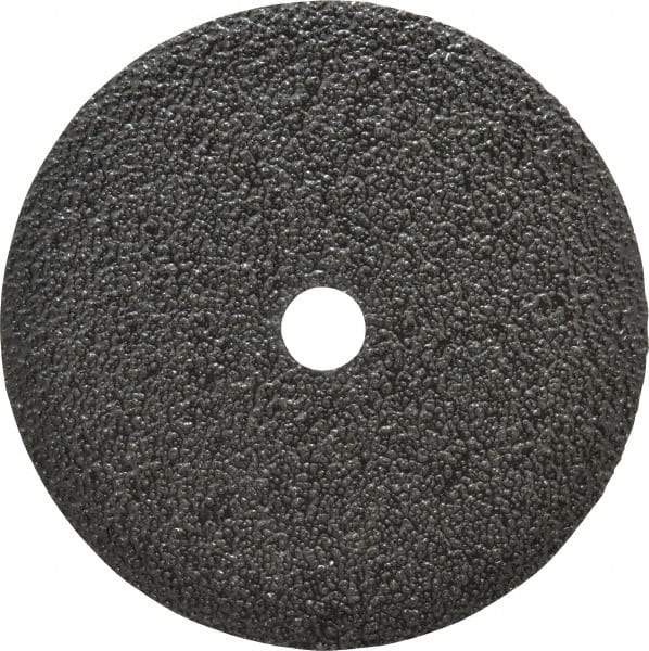 3M - 7" Diam 7/8" Hole 24 Grit Fiber Disc - Very Coarse Grade, Zirconia Alumina, 8,600 Max RPM, Series 501C - Apex Tool & Supply