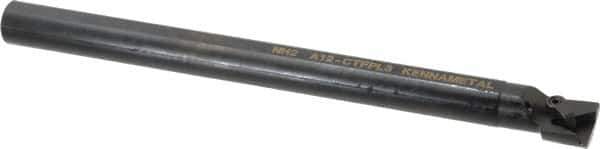 Kennametal - 23.62mm Min Bore Diam, 10" OAL, 3/4" Shank Diam, A-CTFP Indexable Boring Bar - TP.. Insert, Clamp Holding Method - Apex Tool & Supply