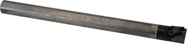Kennametal - 23.62mm Min Bore Diam, 10" OAL, 3/4" Shank Diam, E-CTFP Indexable Boring Bar - TP.. Insert, Clamp Holding Method - Apex Tool & Supply