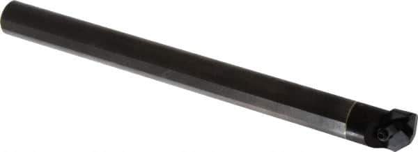 Kennametal - 30.48mm Min Bore Diam, 12" OAL, 1" Shank Diam, E-CTFP Indexable Boring Bar - TP.. Insert, Clamp Holding Method - Apex Tool & Supply