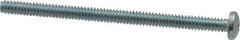 Value Collection - #10-24 UNC, 3" Length Under Head Phillips Drive Machine Screw - Pan Head, Grade 2 Steel, Zinc-Plated Finish, Without Washer - Apex Tool & Supply