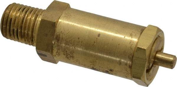 Kingston - 1/4" Inlet, Safety Relief Valve - 75 Max psi, Brass - Apex Tool & Supply
