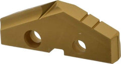 Allied Machine and Engineering - 1-27/32" Diam x 1/4" Thick, Seat Code 3, 132° Included Angle Spade Drill Insert - TiN Coated, Cobalt, Series GEN2 T-A - Apex Tool & Supply