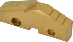 Allied Machine and Engineering - 1-31/32" Diam x 5/16" Thick, Seat Code 4, 132° Included Angle Spade Drill Insert - TiN Coated, High Speed Steel, Series GEN2 T-A - Apex Tool & Supply