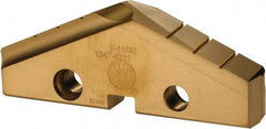 Allied Machine and Engineering - 2-11/32" Diam x 5/16" Thick, Seat Code 4, Spade Drill Insert - TiN Coated, High Speed Steel, Series T-A - Apex Tool & Supply