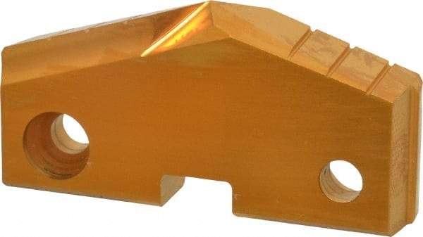Allied Machine and Engineering - 2-1/2" Diam x 7/16" Thick, Seat Code 5, 144° Included Angle Spade Drill Insert - TiN Coated, High Speed Steel, Series GEN2 T-A - Apex Tool & Supply