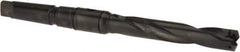 Allied Machine and Engineering - Series 1.5, 55/64 to 15/16" Diam, 3MT Taper Shank, Helical Flute Spade Drill - 4-3/4" Max Depth, 7-39/64" Body Length, 11-5/32" OAL, Intermediate Length, Through Coolant - Apex Tool & Supply