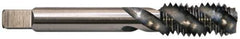 Balax - 5/8-11 UNC 4 Flute 2B Modified Bottoming Spiral Flute Tap - Powdered Metal, Bright Finish, 3-13/16" OAL, Right Hand Flute, Right Hand Thread, H5, Series BX200 - Apex Tool & Supply