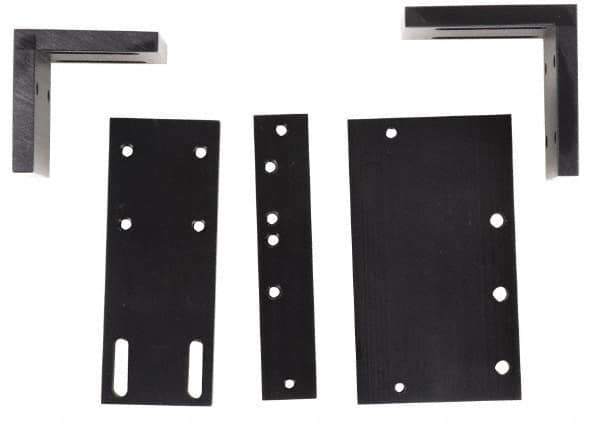 Newall - DRO Bracket Kit - Universal Mounting, Horizontal or Vertical Mounting Orientation, Use with NMS300 DRO, NMS800 DRO, Spherosyn/Spherosyn Encoder - Apex Tool & Supply