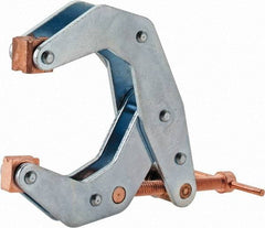 Kant Twist - 700 Lb, 2-7/16" Max Opening, 2" Open Throat Depth, 1-13/16" Closed Throat Depth, Cantilever Clamp - High Tensile Steel Jaw, T-Handle, 4-1/8" OAL, 4-1/16" Max Width - Apex Tool & Supply