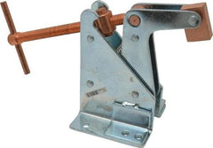 Kant Twist - 3,200 Lb Holding Capacity, 6" Max Opening Capacity, Manual Hold Down Clamp - 3-3/4" Clamp Length, 3-3/4" Clamp Width, 6-7/8" Clamp Height, Steel - Apex Tool & Supply