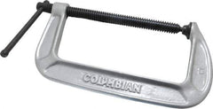 Wilton - Light-Duty 8" Max Opening, 4" Throat Depth, Ductile Iron Standard C-Clamp - 1,700 Lb Capacity, 0" Min Opening, Standard Throat Depth - Apex Tool & Supply