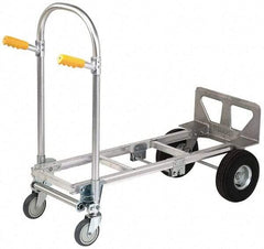 Value Collection - 51-3/4" OAH Hand Truck - Dual Grip/Loop Handle, Aluminum - Apex Tool & Supply